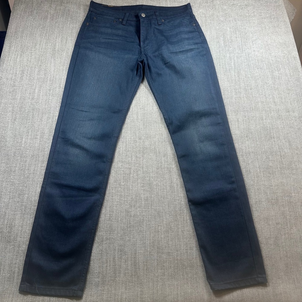 Levi's 511 Slim Fit Jeans Men 33x32 Dark Blue Indigo Denim Pants
